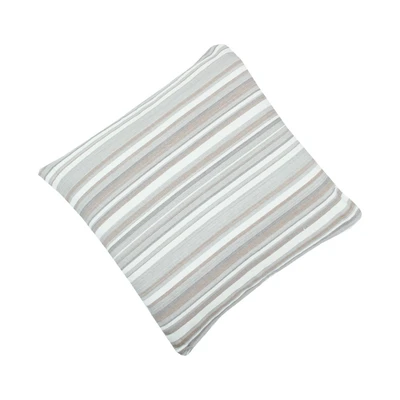 Gambar Pendopo Sarung Bantal Sofa Tenun Reverse 45x45 cm - Cokelat