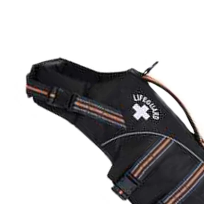Gambar M-Pets Ukuran M Jaket Pelampung Anjing - Hitam