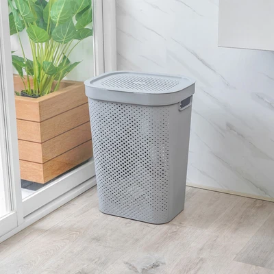 Gambar Informa Keranjang Laundry 44x35.5x57.5 cm - Abu-Abu