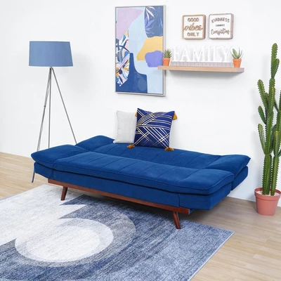 Gambar Informa Luisa Sofa Bed Fabric - Biru