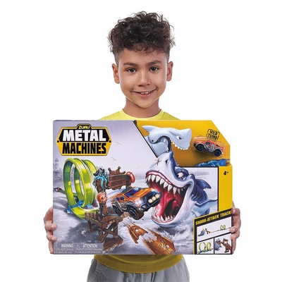 Gambar Zuru Playset Metal Machine Shark Attack