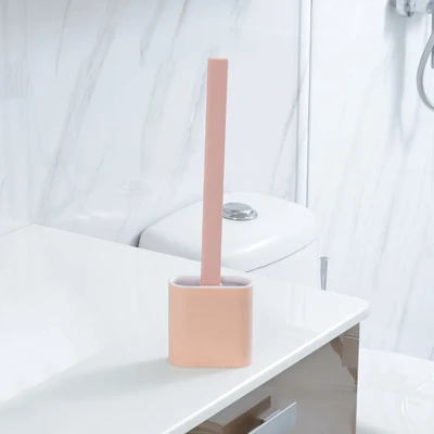 Gambar Ataru Sikat Toilet Silikon - Pink