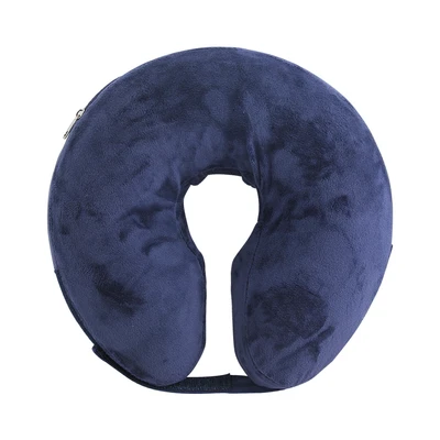 Gambar Pawise Bantal Leher Hewan Inflatable Medium 35 cm - Biru