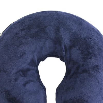 Gambar Pawise Bantal Leher Hewan Inflatable Medium 35 cm - Biru