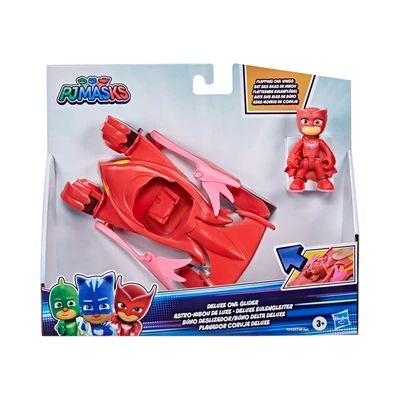 Gambar Pj Mask Set Feature Vehicle Owlette - Merah