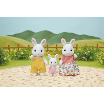 Gambar Sylvanian Families Set Boneka Hewan Snow Rabbit Family Esff55010