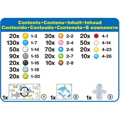 Gambar Aqua Beads Set Ocean Life Teaq31769