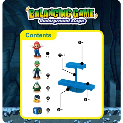 Gambar Epoch Super Mario Balancing Game Under Ground Stage