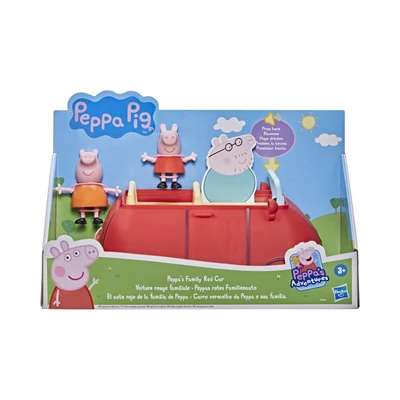 Gambar Peppa Pig Family Red Car F2184