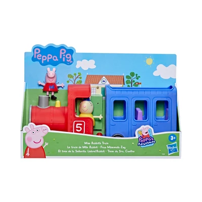 Gambar Peppa Pig Set Miss Rabbits Train - Mix
