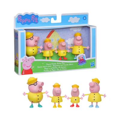 Gambar Peppa Pig Set 4 Pcs Figure Family F2171 Random