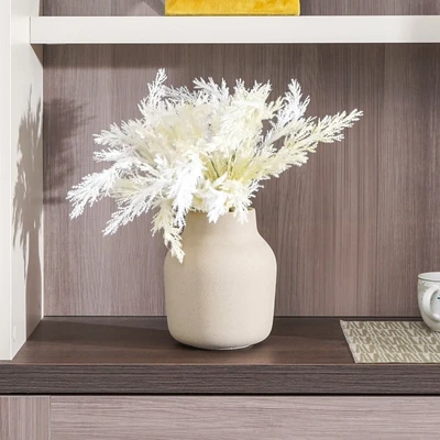 Gambar Informa Bunga Artifisial Dengan Pot 14.5x14.5x48 cm - Putih
