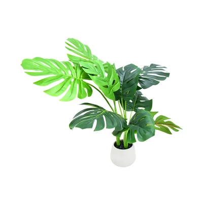 Gambar Informa Tanaman Artifisial Monstera Dengan Pot 13x13x60 cm - Hijau