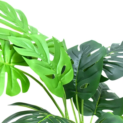 Gambar Informa Tanaman Artifisial Monstera Dengan Pot 13x13x60 cm - Hijau