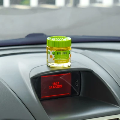 Gambar Flamingo Fresh Lemon Fru Fra Pengharum Mobil