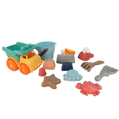 Gambar Paso Set 13 Pcs Mainan Pasir Soft Beach Buggy Hz92521