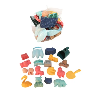 Gambar Paso Set 21 Pcs Mainan Pasir Pantai Soft Hz925208