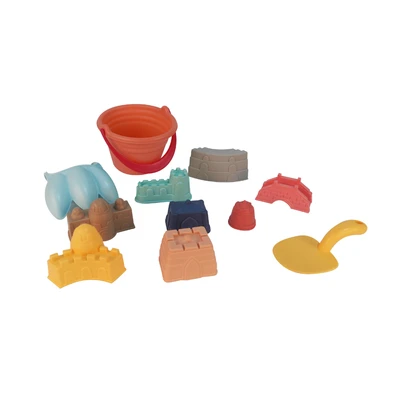 Gambar Paso Set 11 Pcs Mainan Pasir Pantai Hz910164 Random