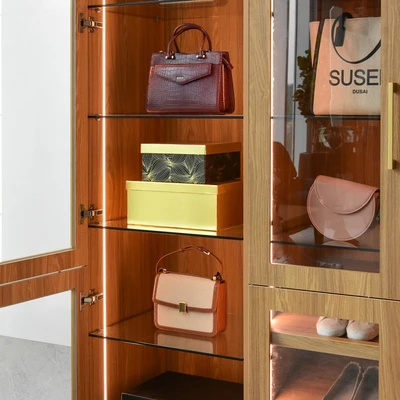 Gambar Informa Custom Furniture Auxilia Kabinet Tas - Cokelat
