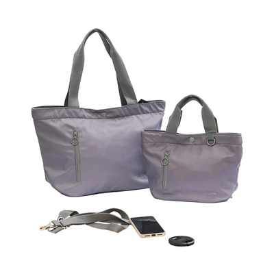 Gambar Ilook Ukuran M Grab & Go Tas Bahu - Abu-Abu Tua