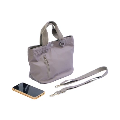 Gambar Ilook Ukuran M Grab & Go Tas Bahu - Abu-Abu Tua