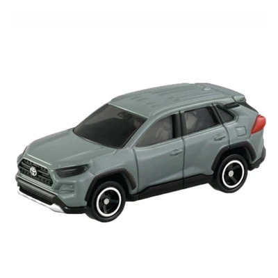 Gambar Tomica 1:66 Diecast Reguler 081 Toyota Rav4 - Abu-abu