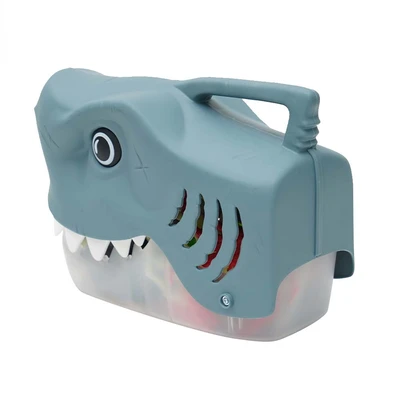 Gambar Chap Mei Set Figure Wild Quest Ocean Jawsome Shark Bucket