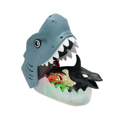 Gambar Chap Mei Set Figure Wild Quest Ocean Jawsome Shark Bucket