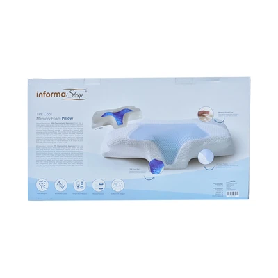 Gambar Informa Sleep Bantal Memory Foam Tpe Cool Gel 63x37 cm