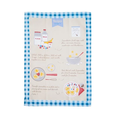 Gambar Informa Kain Lap Dapur Pancakes 45x65 cm Set 2 pcs - Biru