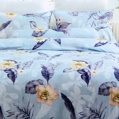 Gambar Sleeplite 150x220 Cm Bed Cover Polyester Popy - Biru