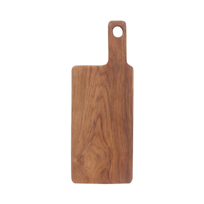 Gambar Pendopo Talenan Kayu Jati 47x18x1 cm - Cokelat