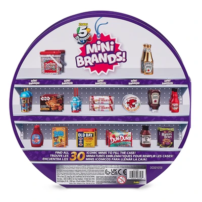 Gambar Zuru Set 5 Pcs Surprise Mini Brands Collector Case