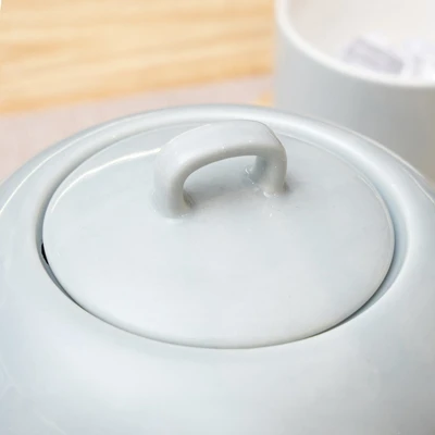 Gambar Appetite Mino Teko & Cangkir Porcelain Dengan Mangkuk Set 5 Pcs - Putih