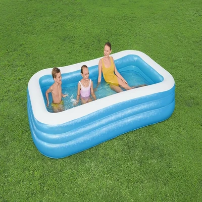 Gambar Bestway Kolam Renang Anak Rectangular 54009 - Biru
