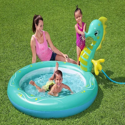 Gambar Bestway Kolam Renang Anak Seahorse Sprinkler 53114 - Mix