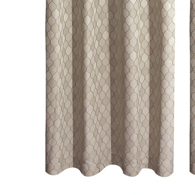 Gambar Informa Gorden Jacquard Embro 135x250 cm Set 2 pcs - Krem