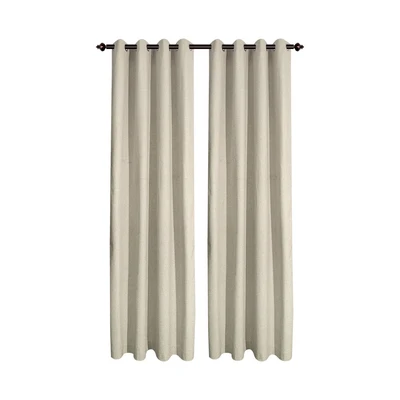 Gambar Informa Gorden Blackout Rustic 135x250 cm Set 2 pcs - Krem