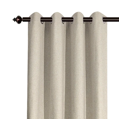 Gambar Informa Gorden Blackout Rustic 135x250 cm Set 2 pcs - Krem