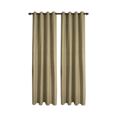 Gambar Informa Gorden Jacquard Rustic Camel 135x250 cm Set 2 pcs