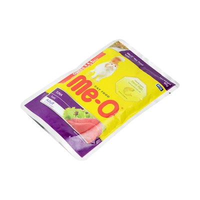 Gambar Me-O Makanan Kucing Basah Adult Tuna Pouch 80 gr