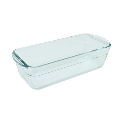 Gambar Cooking Color Decca Loyang Kue Kaca 28.2x11.6 cm - Transparn