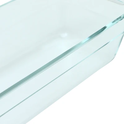 Gambar Cooking Color Decca Loyang Kue Kaca 28.2x11.6 cm - Transparn