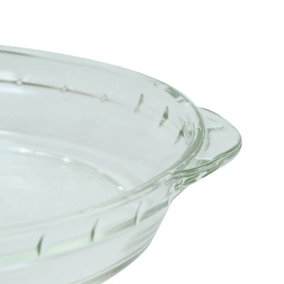 Gambar Cooking Color Decca Loyang Kue Kaca 28.7x25.6 cm Transparan