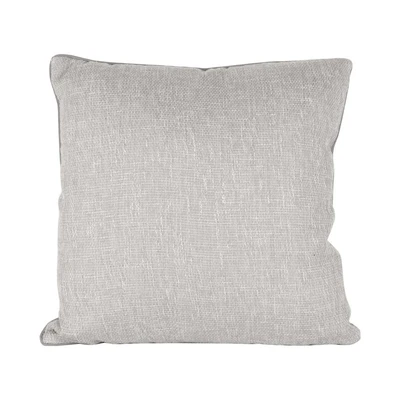 Gambar Informa Bantal Sofa Natural Burlap 45x45 cm - Silver