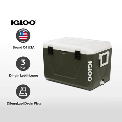 Gambar Igloo 27 Ltr Cooler Box Nestable - Hijau