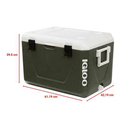 Gambar Igloo 55 Ltr Cooler Box Nestable - Hijau