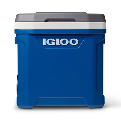 Gambar Igloo 56 Ltr Roller Cooler Box Latitude 60qt - Biru