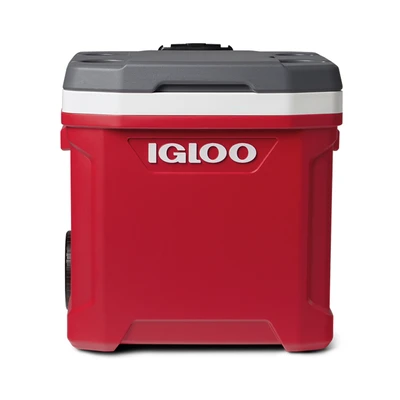 Gambar Igloo Cooler Box Latitude 60qt Roller - Merah