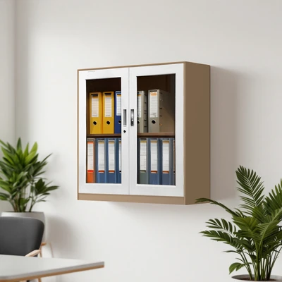 Gambar Krisbow Kabinet Kantor Pintu Kaca Short